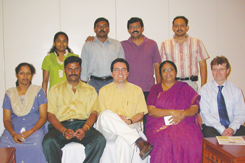 SRIHER+TFEsteban2006RGB India 2006:
TF’s second Director, Esteban Lasso, with a long-term partner, SRIHER.
