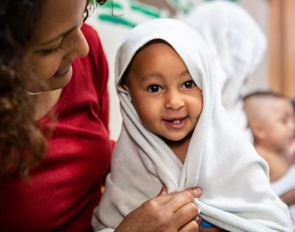 Gebrela_1_Hearing-Surgery_Ethiopia Gebrela and her mother, Nurit